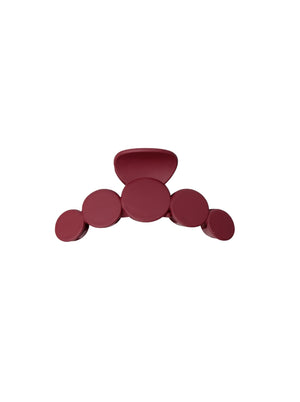 BCBUBBLE matt hair claw - Wine