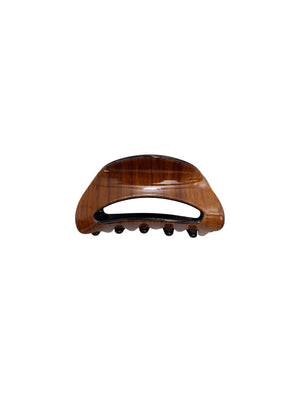 BCLUNETH hair claw - Dk. Brown