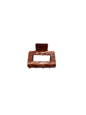 BCBERLIN M marble hair claw - Coffee
