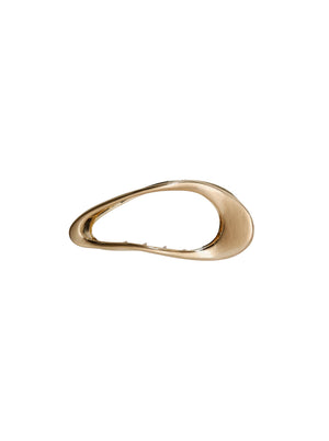 BCFLOW matt hair claw - Matt Gold Coloured
