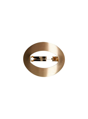 BCFLOW matt big hair clip - Matt Gold Coloured
