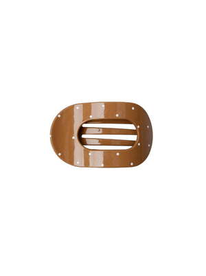 BCMILLA glossy hair claw - Nougat