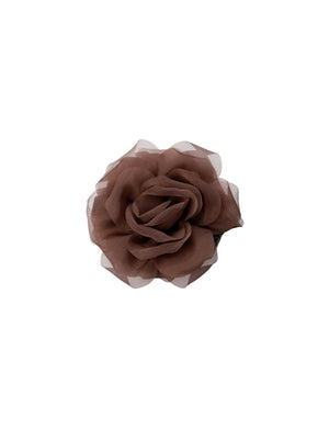 BCINES organza hair claw - Coffee