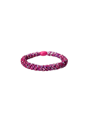 BCKALLY elastic - Fuchsia Glitter - Black Colour