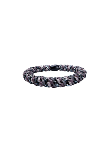 BCKALLY elastic - Anthracite Glitter - Black Colour