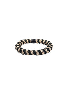 BCKALLY elastic - Black/Gold Coloured - Black Colour