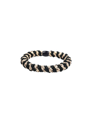 BCKALLY elastic - Black/White - Black Colour