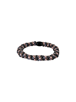 BCKALLY elastic - Dark Grey/Rose - Black Colour