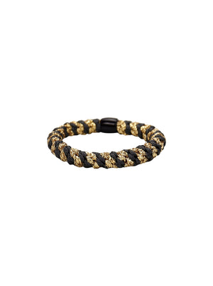 BCKALLY elastic - Dark Grey/Gold Coloured - Black Colour