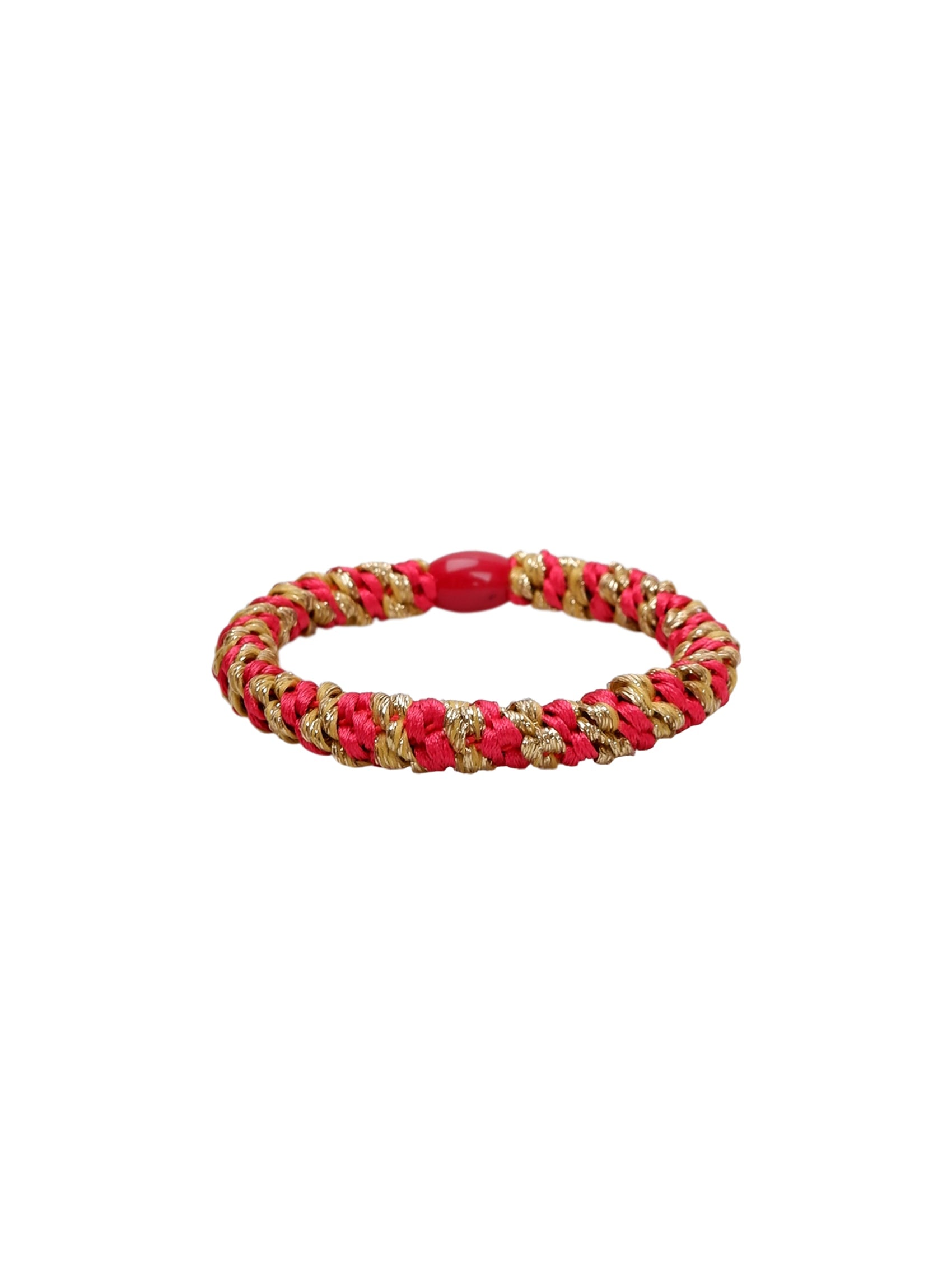 BCKALLY elastic - Gold Coloured Red - Black Colour