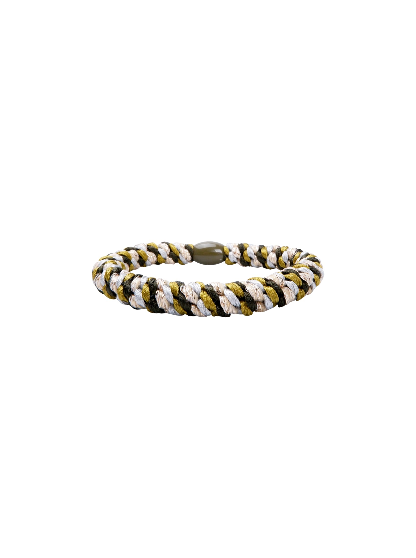 BCKALLY elastic - Moss Gold Coloured Sand - Black Colour