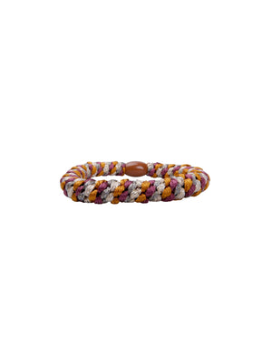 BCKALLY elastic - Rust Glitter Stone - Black Colour
