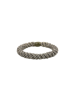 BCKALLY elastic - Silver Coloured - Black Colour