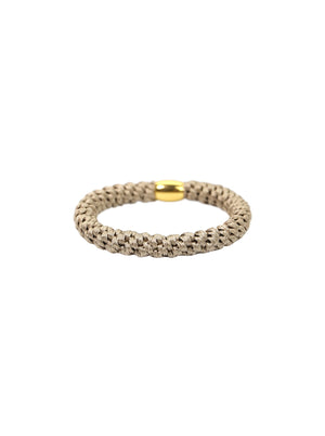 BCKALLY elastic - Sand Gold Coloured - Black Colour