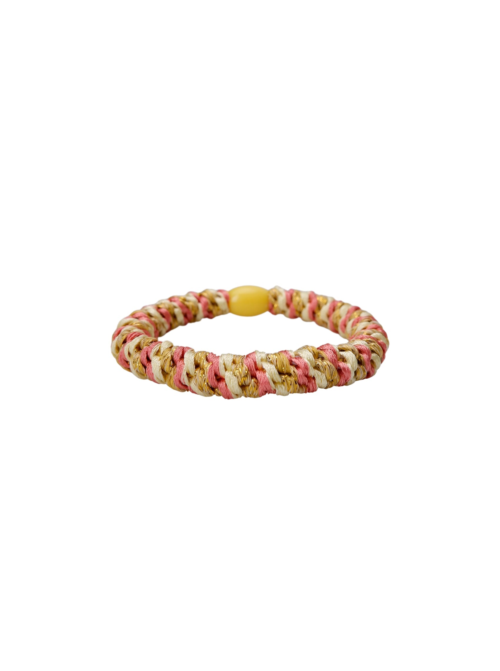 BCKALLY elastic - Melon Peach - Black Colour