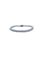 BCKALLY slim elastic - Silver Coloured - Black Colour