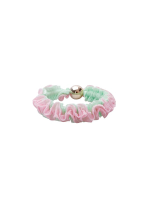 BCRIVERA mini scrunchie - Rose/Mint - Black Colour