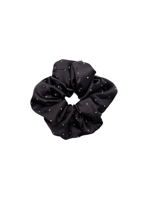 BCTAMARA scrunchie w/stones - Black