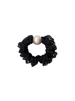 BCPETAL mini scrunchie - Black