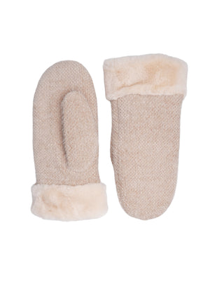 BCKEELEY mittens - Sand