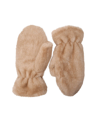 BCRIKKELINE mittens - Camel
