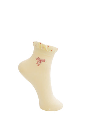 BCBOWAN anclet sock - Lt. Yellow