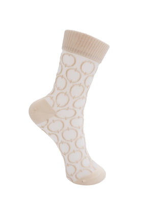 BCNOVA transparent sock - Nude
