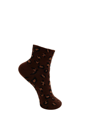 BCCALLA leo anclet sock - Coffee