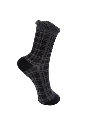 BCCHECKIE sock - Black