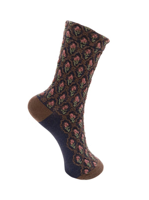 BCNOBEL sock - Navy