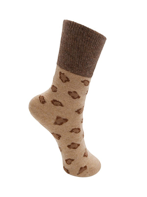 BCLERONA wool sock - Latte