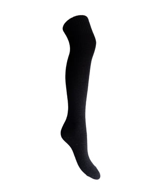 BCJUSTINE wool kneesock - Black