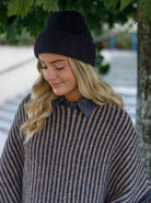 BCGINGER rib hat - Black - Black Colour