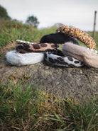 BCNILLE leo headband - Grey - Black Colour