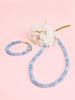BCSUZETTE necklace - Lt. Blue - Black Colour