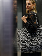 BCNYLA shopper bag - Zebra - Black Colour
