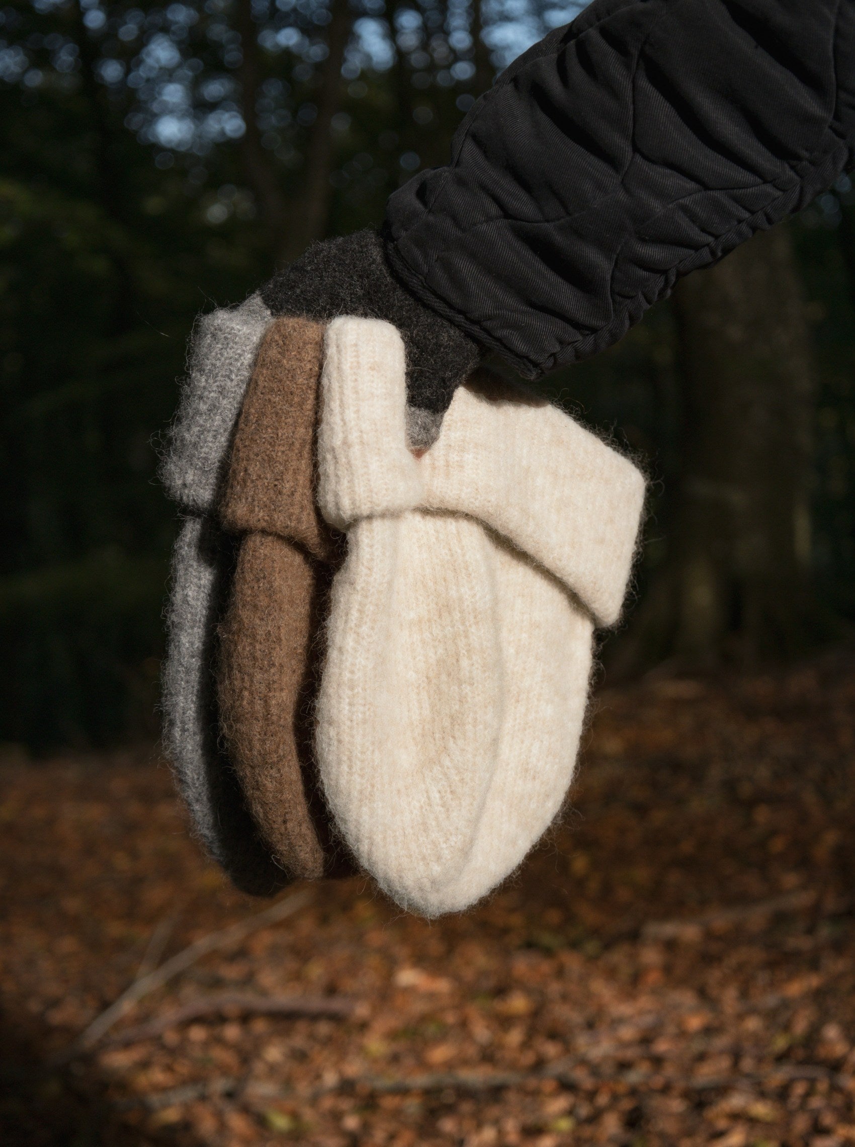 BCGINGER rib hat - Camel - Black Colour