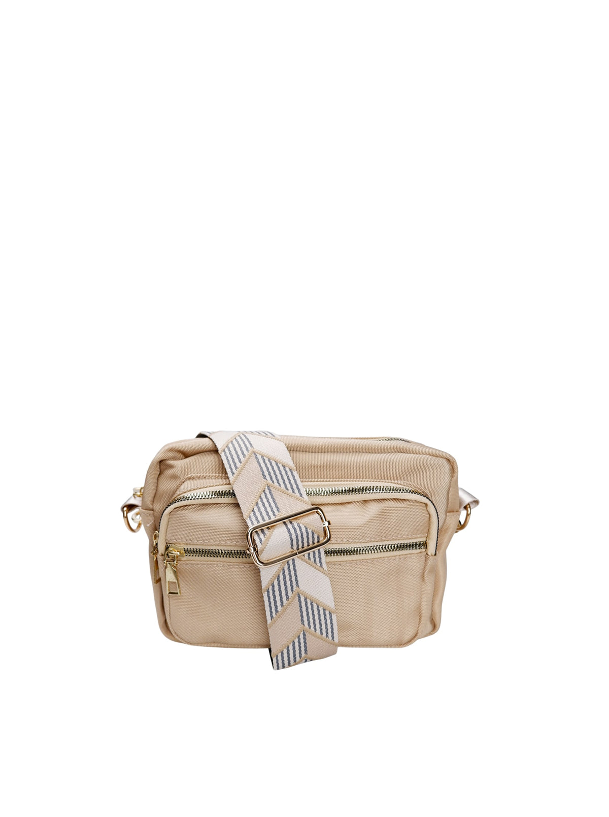 BCVANDA deluxe crossover bag - Sand | Black Colour BCVANDA deluxe crossover bag - Sand | Black Colour