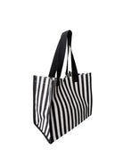 BCPIPER totebag - Black  Stripe - Black Colour