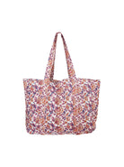 BCFLORA quilted tote bag - Fairy Flower - Black Colour