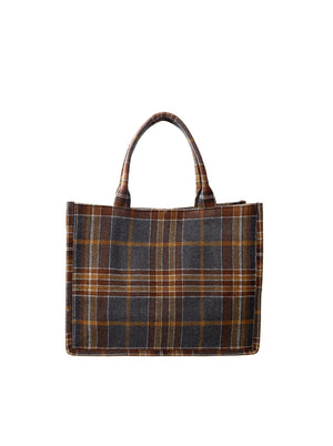 BCDEX Bag - Grey Check