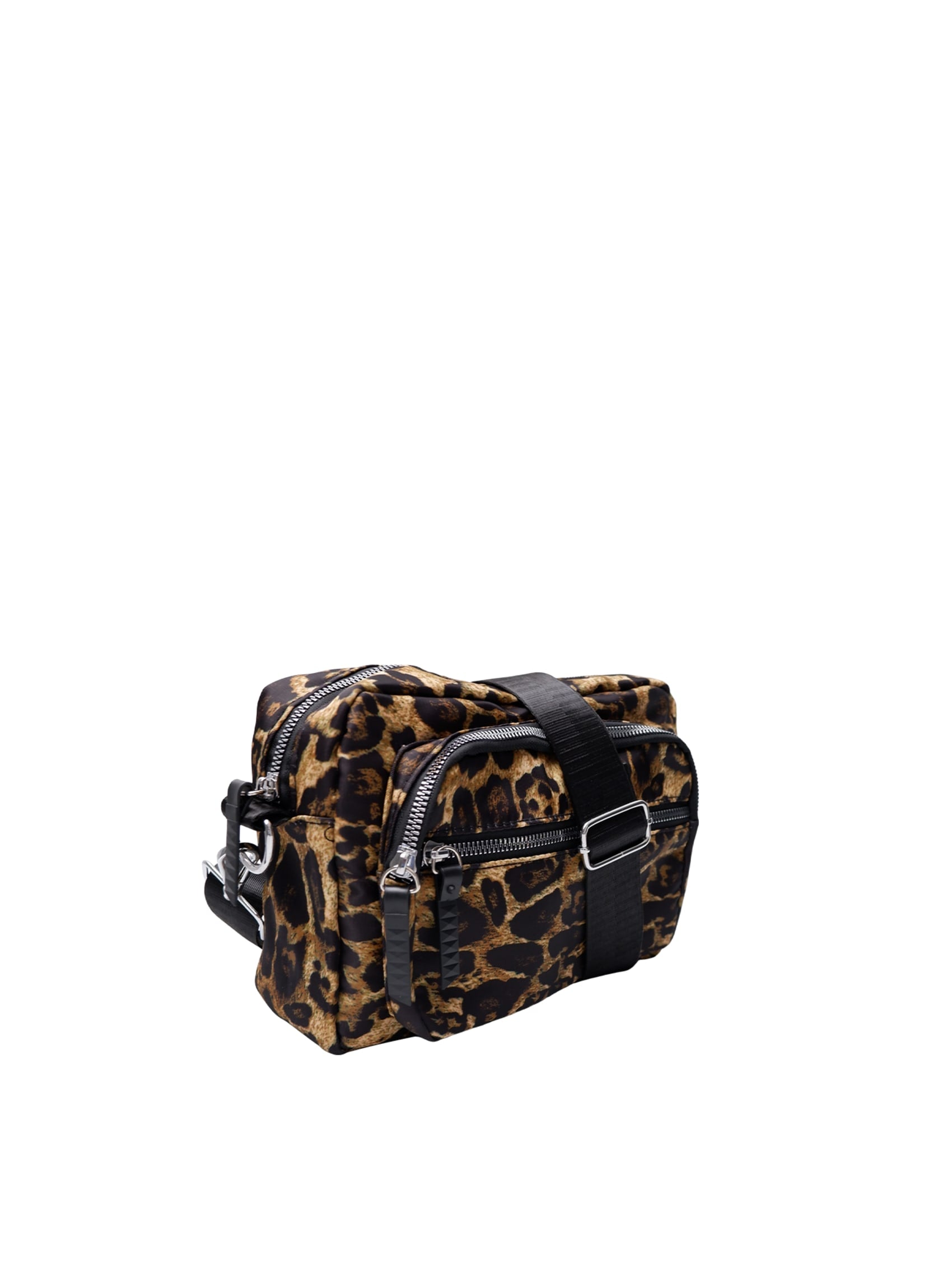 BCVANDA leo crossover bag - Khaki Leo - Black Colour