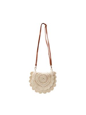 BCCROCHET mini bag - Cream