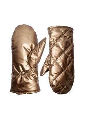 BCPALOMA quilted mittens - Espresso