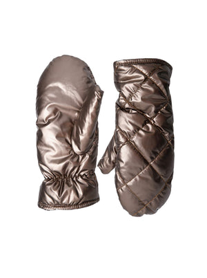 BCPALOMA quilted mittens - Mocca
