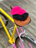 BCMARGA knitted scrunchie - Pink - Black Colour