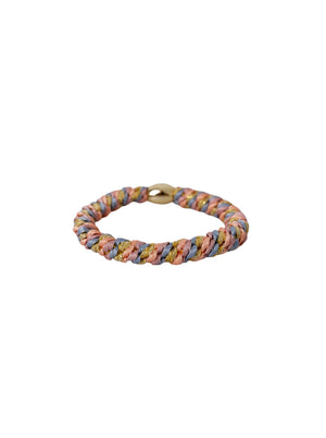 BCKALLY gold coloured bead elastic - Sea Rose Mix - Black Colour