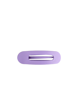 BCSUSSI big matt hair claw - Lavender - Black Colour