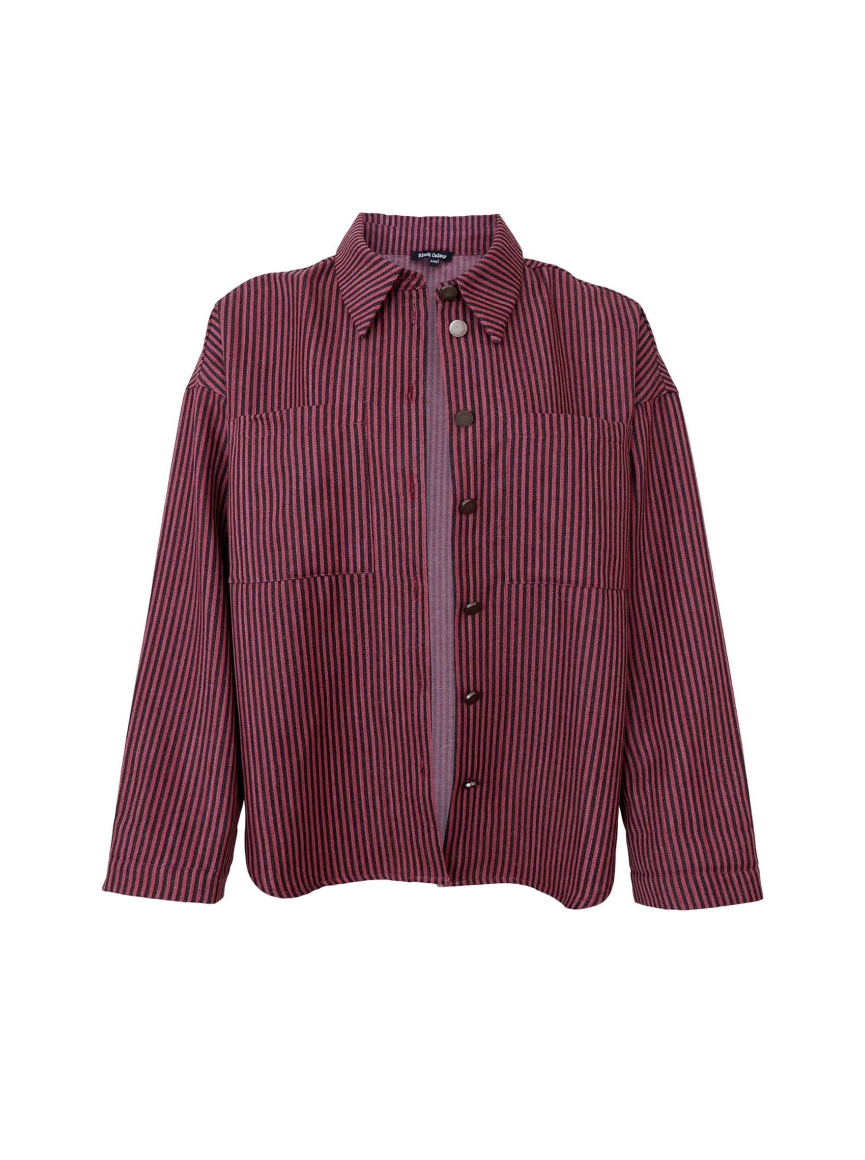 BCMONTREAL shirt jacket - Plum - Black Colour