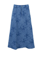 BCFIOLA A-skirt - Denim Blue - Black Colour